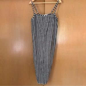 No Less Than Paloma Gingham Dress